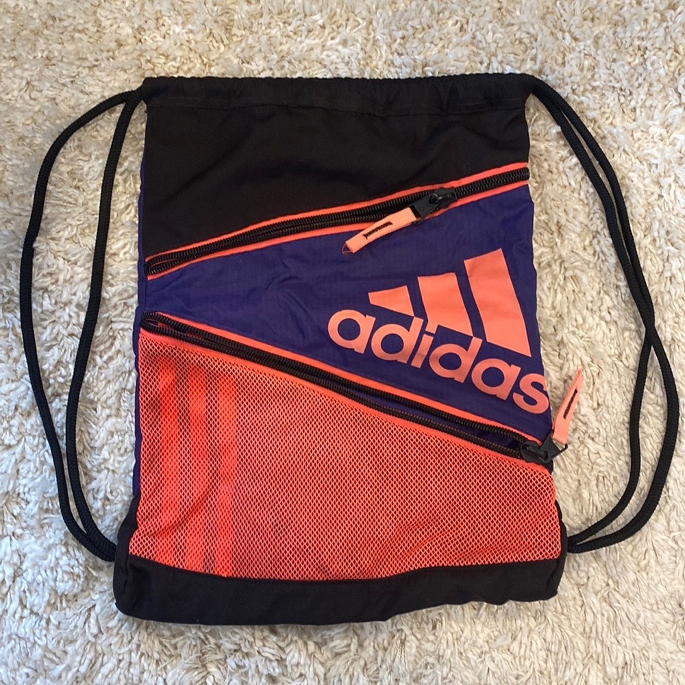 EUC adidas Drawstring Backpack/Bag